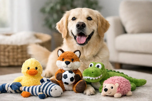 Squeaky Plush Toys for Dogs That Keep Tails Wagging