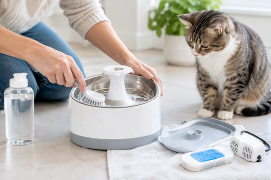 How to Clean Pet Fountain: A Fresh-Water Routine