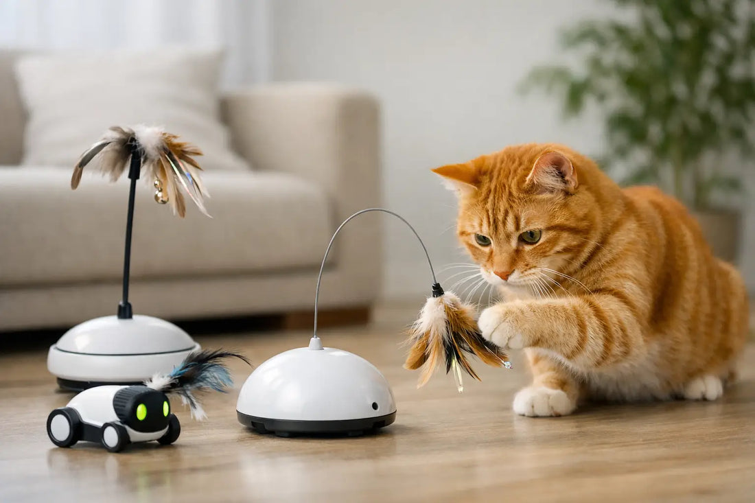Choose an Interactive Feather Toy for Cats
